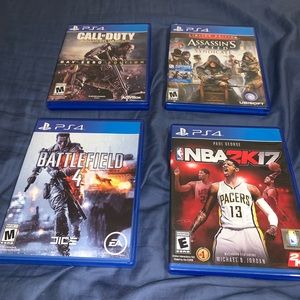 Lot of PS4 games